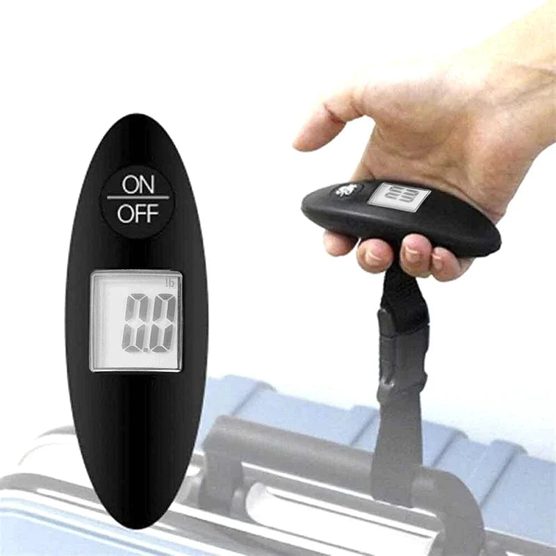 Portable Digital Hanging Luggage Scale | 40kg Capacity Travel Scale