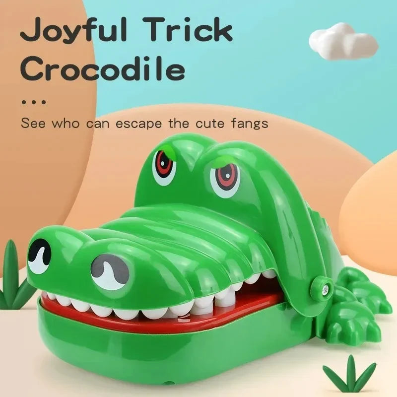 Bite Finger Crocodile Pinch Toy | Classic Family Game for Stress Relief and Party Fun