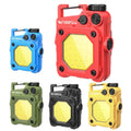 Mini LED Portable Keychain Flashlight Multifunction COB Work Light USB Rechargeable Strong Magnet Outdoor Camping Lantern