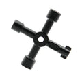 4-in-1 Portable Black Hand Screwdriver | DIY Socket Multi-Functional Tool Combination