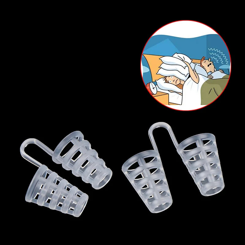 2 Pcs Anti Snoring Nose Vents | Stop Snoring Nasal Dilators Device