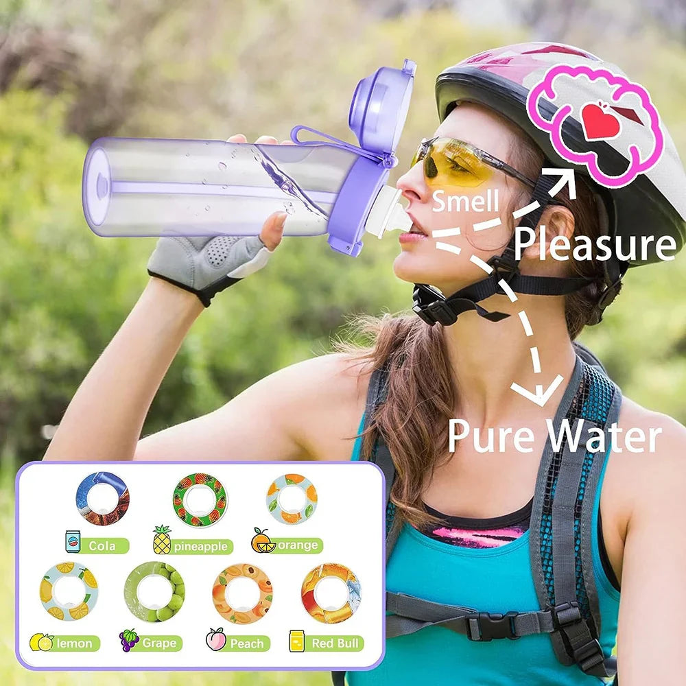 Water Flavor Pods for Water Bottles | Fruit Scented Infuser Caps