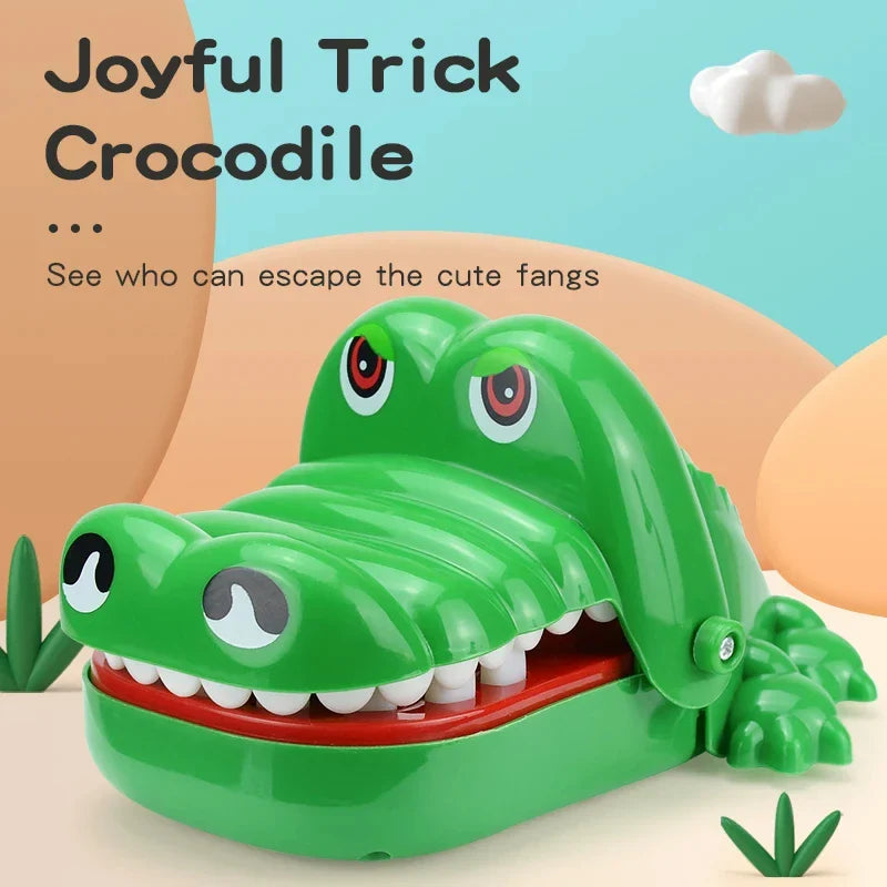 Crocodile Bite Hand Toy | Fun Stress Relief and Party Prank Game