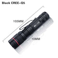 Mini Q5 LED Flashlight Adjustable Zoom | Portable Torch for Camping and Hiking