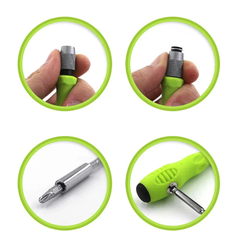 32 In 1 Multifunction Screwdriver Kit with Extension Rod | Manual Precision Tool Set for Electronics