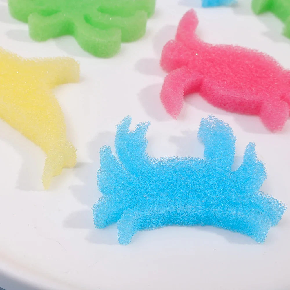 3Pcs Expanding Sponge Capsule Toys | Dinosaur and Sea Animal Bath Puzzles