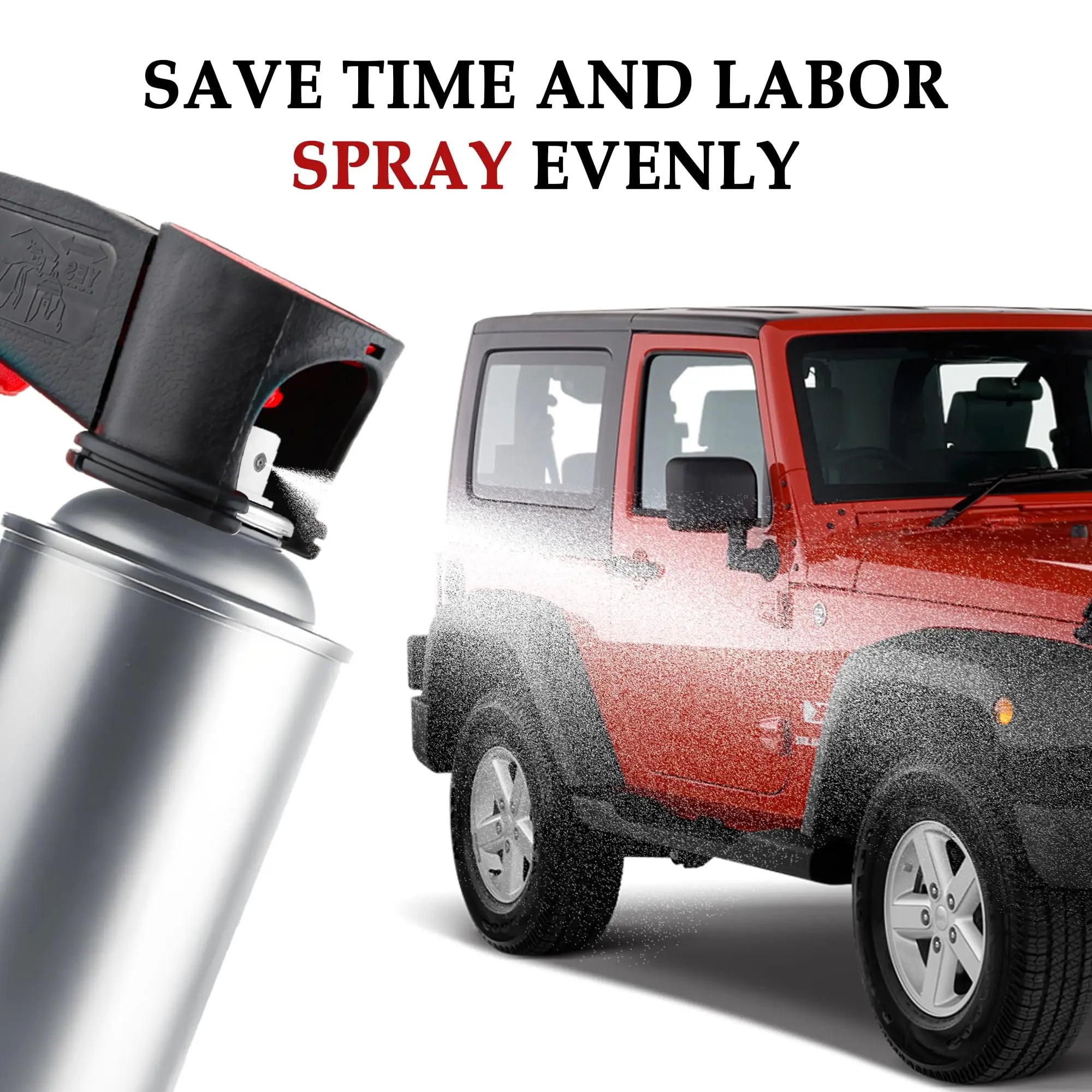 Car Spray Trigger Handle | Reusable Aerosol Can Adapter for DIY Painting