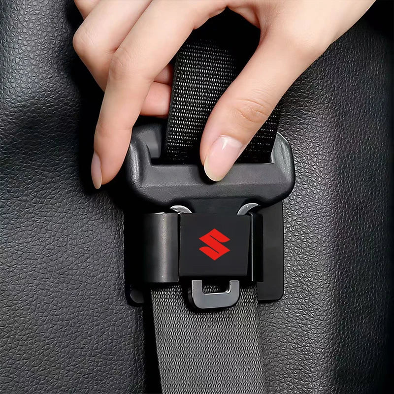Car Seat Belt Stabilizer Clip | Anti-Rattle Seatbelt Holder for Suzuki Jimny Samurai Vitara Swift Baleno Ignis Splash Kaiser