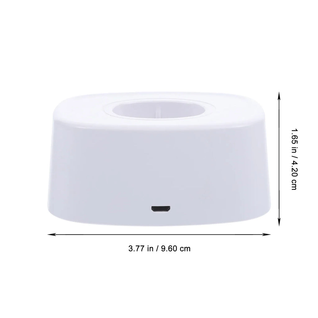 Electric Mosquito Swatter Charging Base | Compact Storage and Pest Control Accessory
