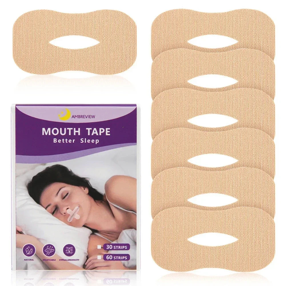 Anti-Snoring Mouth Strips for Children and Adults | Night Breathing Aid