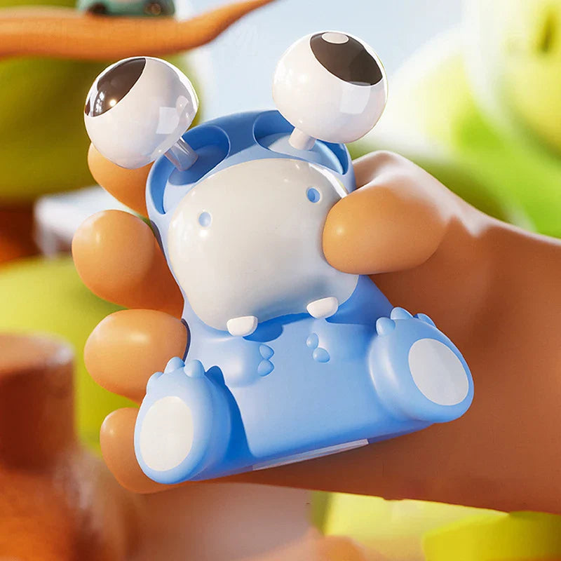 Pop Eye Squeeze Cartoon Animal Sensory Toy | Stress Relief Fidget Gift
