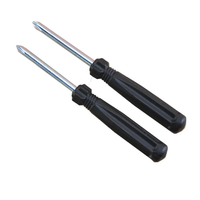 Dual Purpose Manual Screwdriver | Compact Cross and Flathead Mini Tool