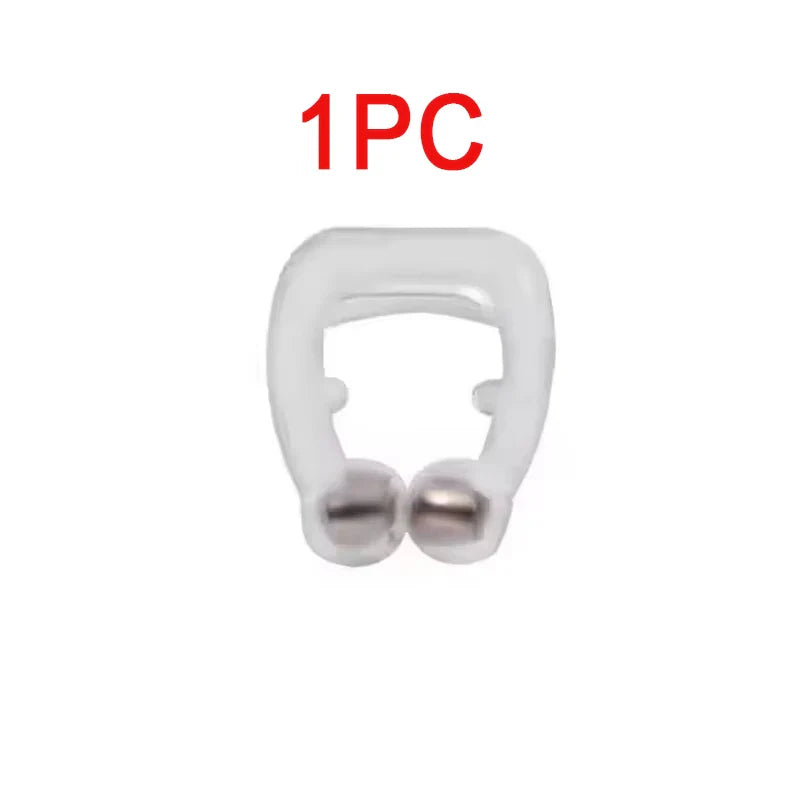SilentSleep Anti Snoring Nose Clip | Magnetic Silicone Sleep Aid with Travel Case