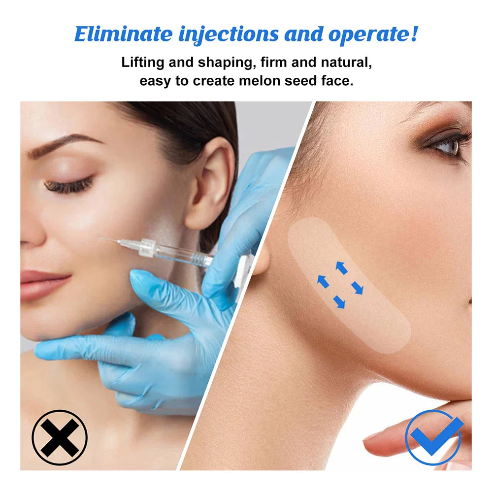 120 Pcs Invisible Face Lift Tapes | Instant V Shape Skin Firming Stickers