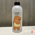 1000ml Panda Water Bottle | Leak-Proof Reusable Drinkware