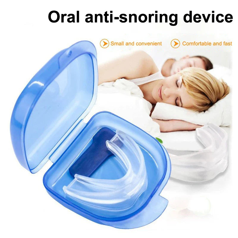 Anti-Snoring Sleep Aid Mouth Guard | Bruxism Night Guard for Quiet Sleep