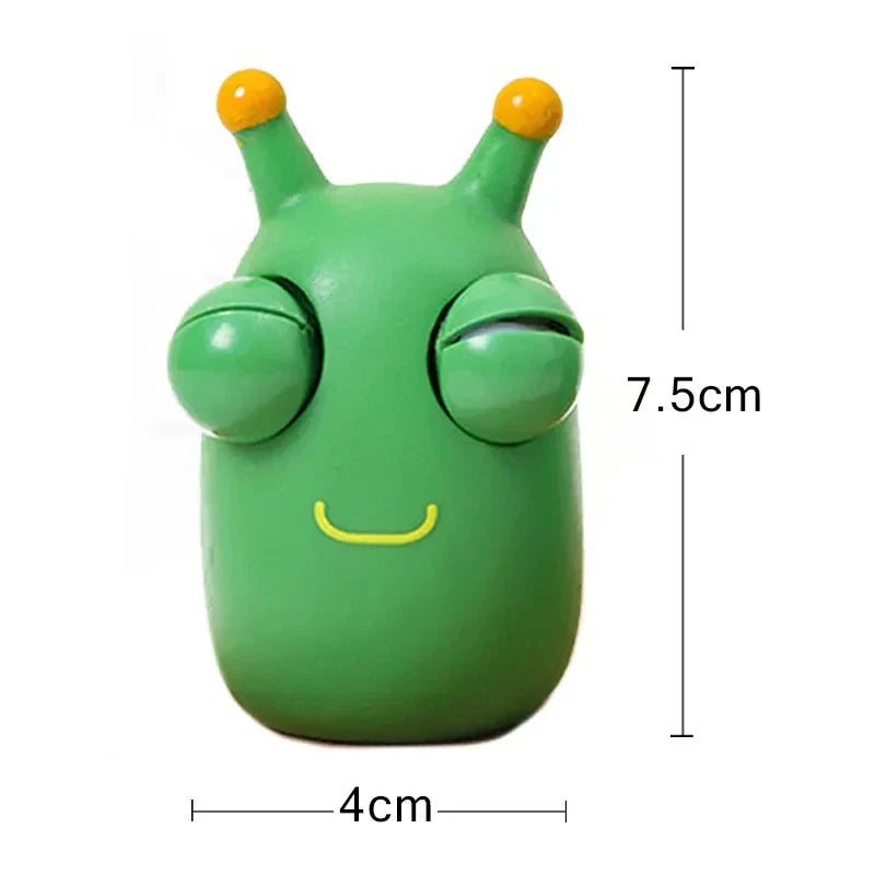 Creative Explosive Eye Popping Caterpillar Toy | Funny Fidget Stress Relief for Kids and Adults