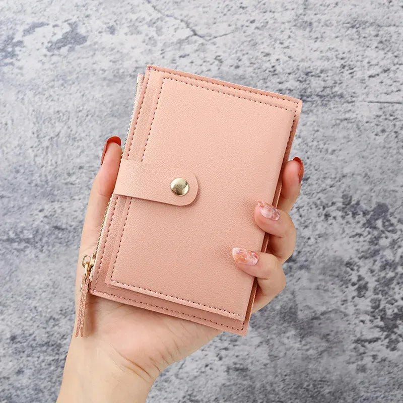 Ultra-Thin PU Wallet for Women | Simple Student Coin Purse