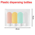 60ml Travel Containers Set | Refillable Travel Bottles Kit for Toiletries