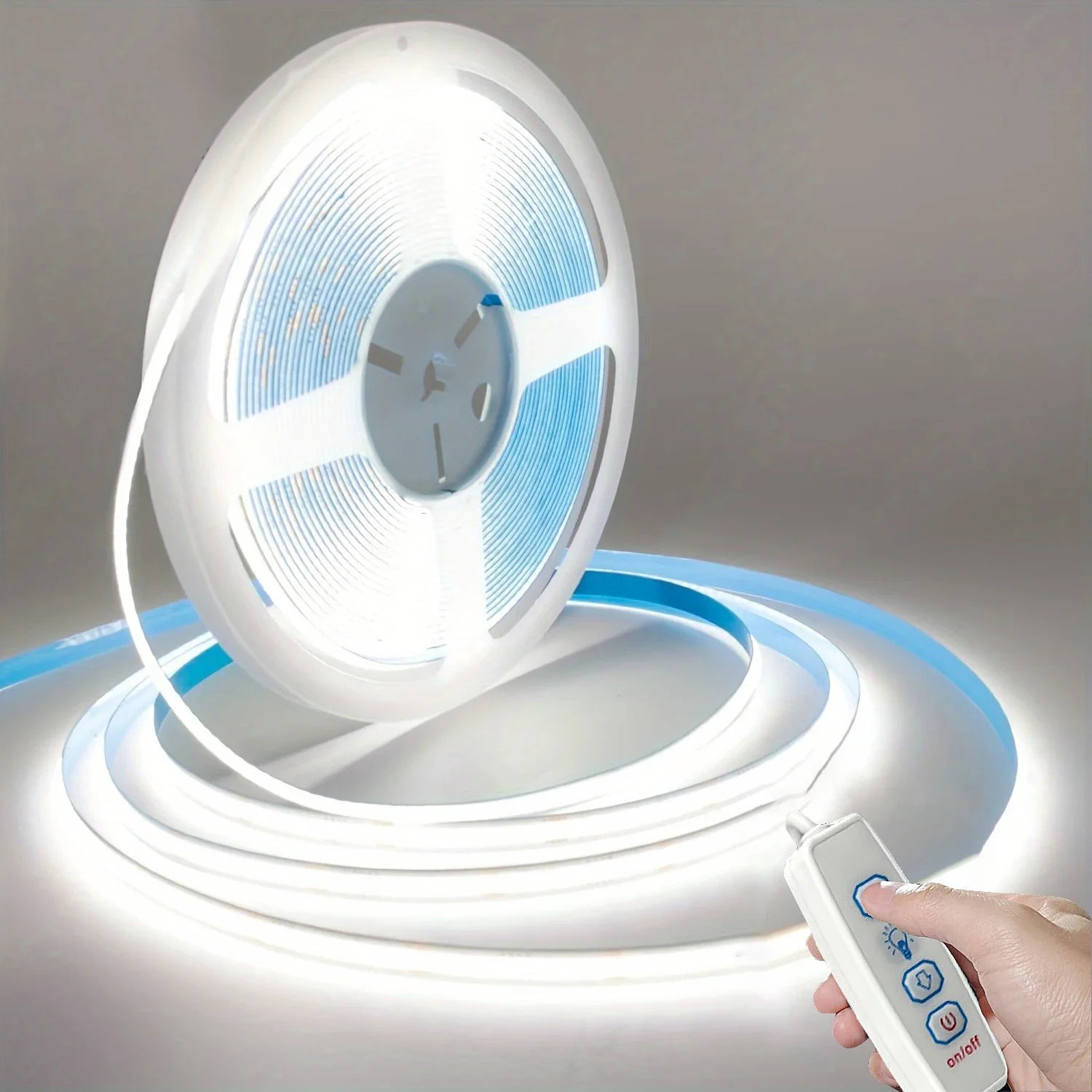 COB LED Strip Lights 5V USB Dimmable | 320 LEDs/m Flexible Ribbon for Kitchen Cabinet Mirror Bedroom