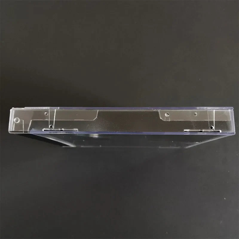 Clear PS1 Game Disc Storage Case | Transparent Single Disc Holder Bracket Box