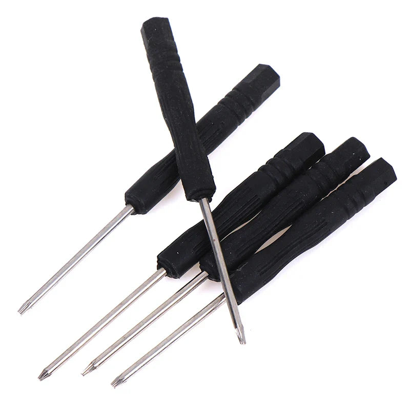 5Pcs Precision Torx Screwdriver Set T2 T3 T4 T5 T6 | Black Steel Mobile Phone Repair Kit