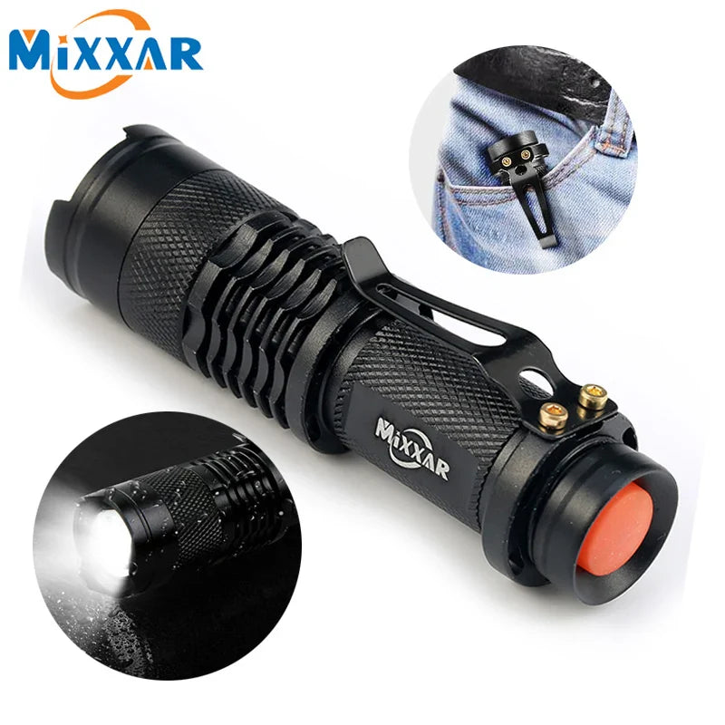 ZK20 3000LM LED Flashlight | Portable Rechargeable Camping and Hunting Light