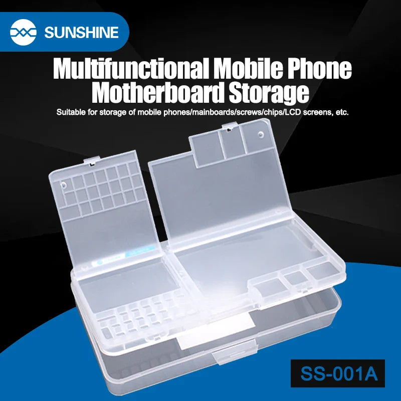 Sunshine Storage Box for IC Motherboard Parts | Multi-Function Repair Organizer SS-001A