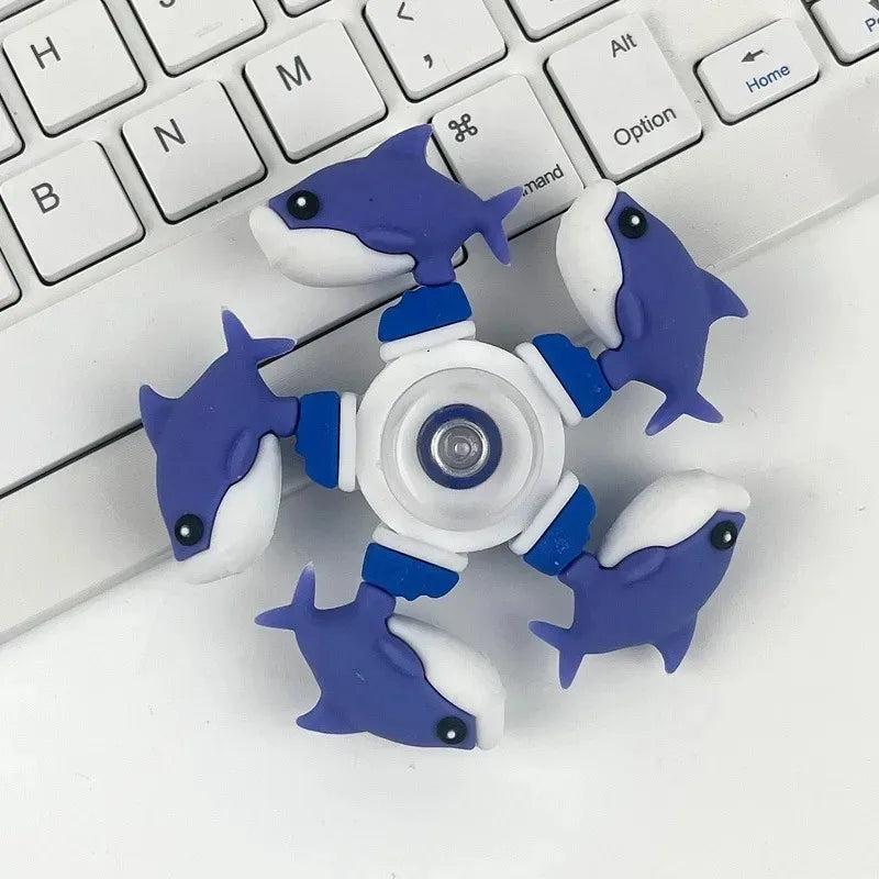 Italian Brainrot Tung Tung Tung Sahur Relief Fidget Sensory Gyro Toy | Stress Relief Fidget Toy for Kids and Adults