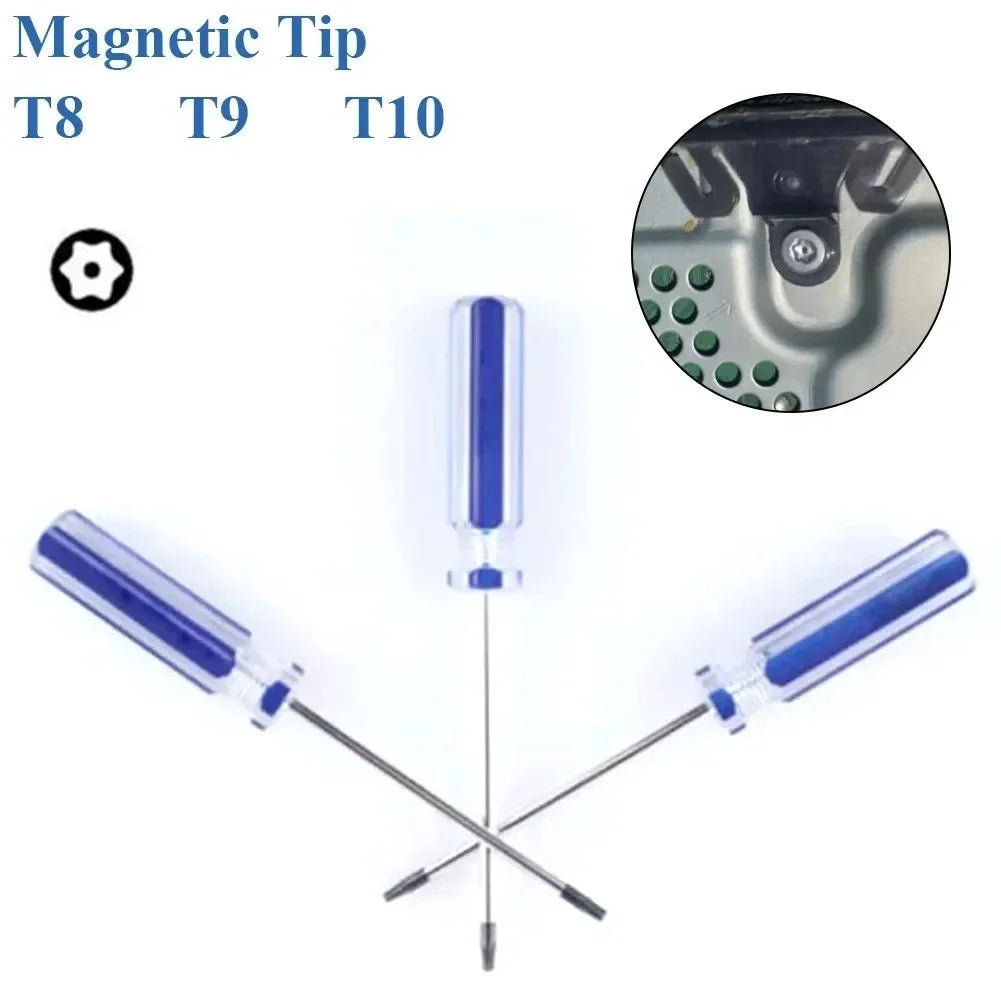 Torx Security Screwdriver Set T6 T8 T9 T10 | Xbox PS3 Repair Tool
