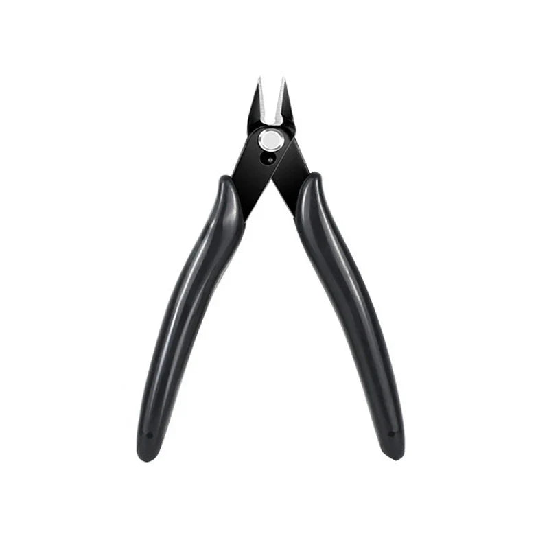 Mini Diagonal Pliers for Wire Cutting | Flush Cutter with Anti-Slip Rubber Handle