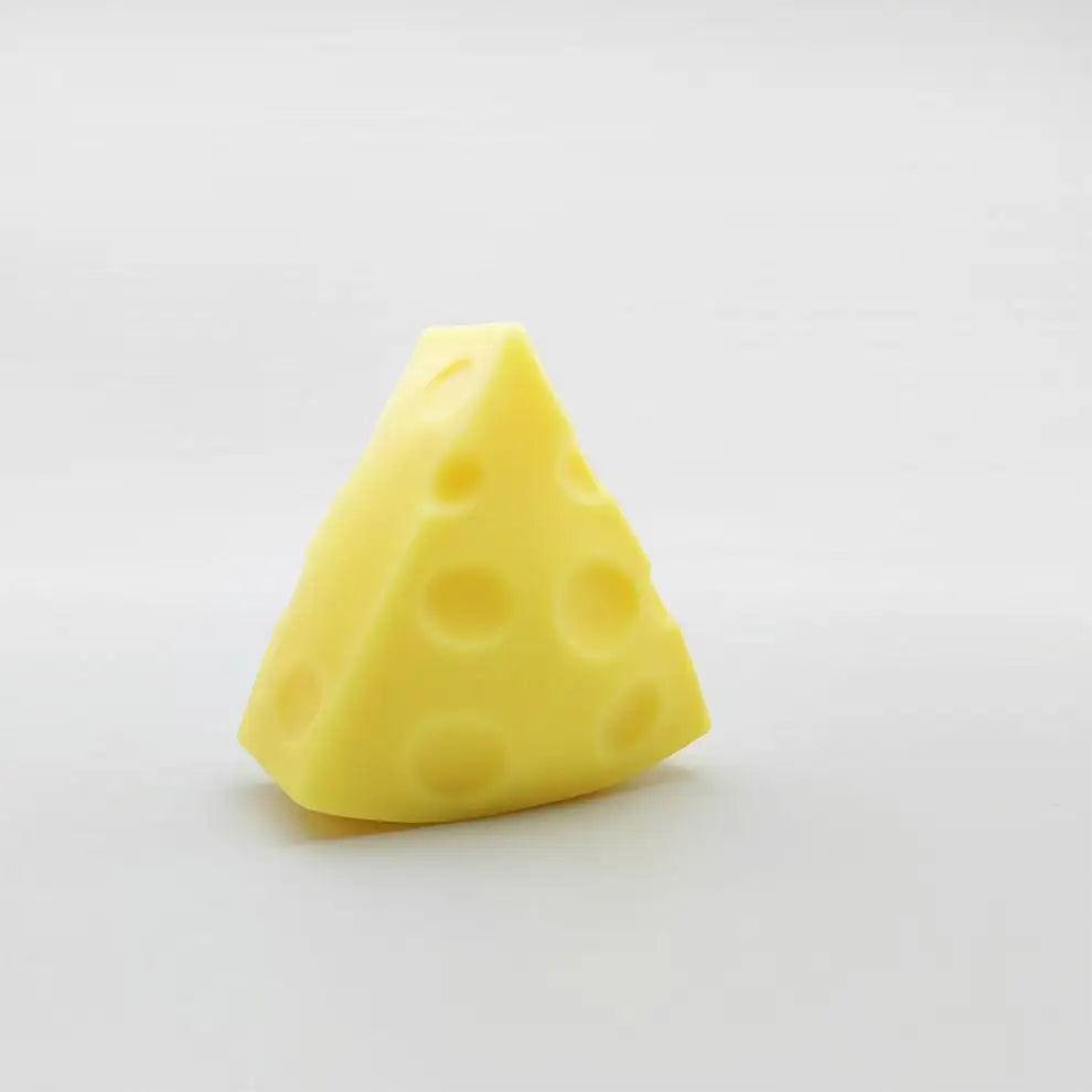 Adult Squeeze Toy Simulation Cheese | Soft Sticky Slow Rebound Decompression Fidget