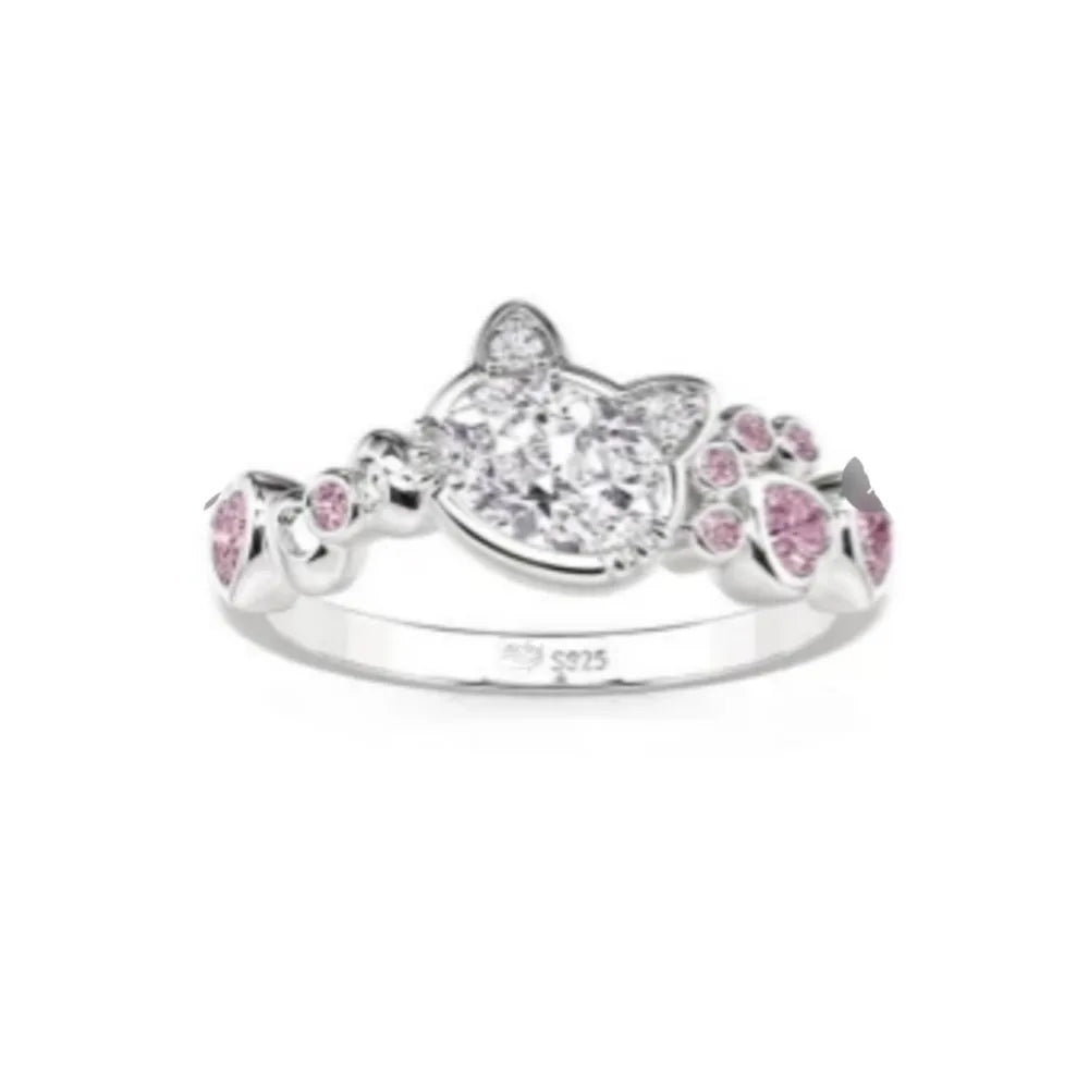 925 Sterling Silver Lotus Bow Ring | Elegant Women's Gift Ring