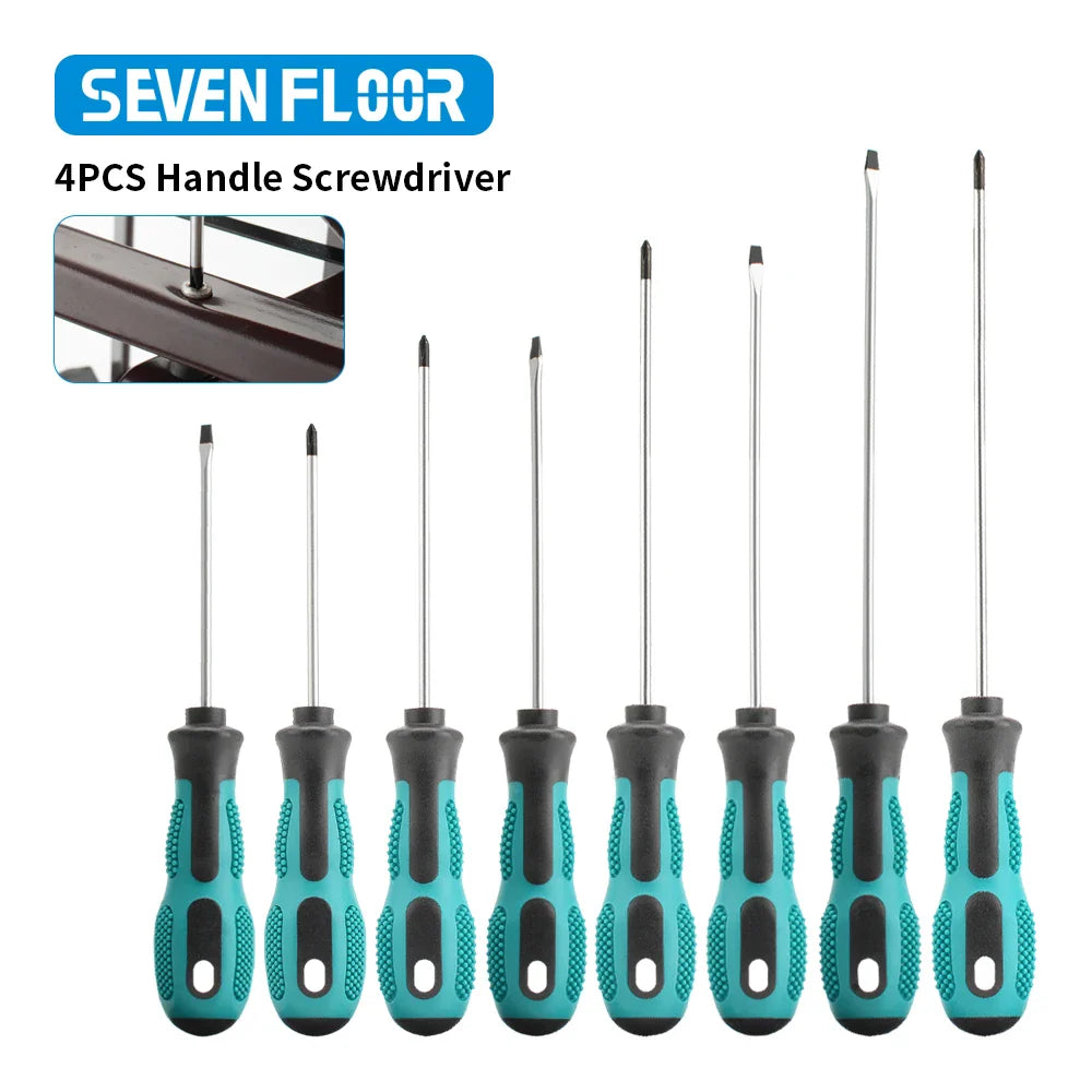 4PCS Multipurpose Screwdriver Set | Insulated Security Hand Tools