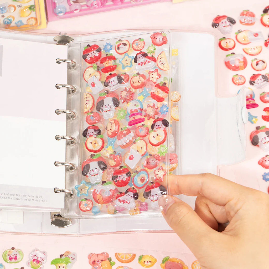Mr.Paper 3D Relief Bead Stickers | Sweet Candy Party Series Kawaii Decor