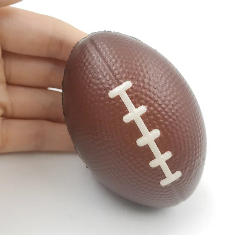 Mini PU Stress Relief Football | Soft Squeeze Ball for Kids and Adults