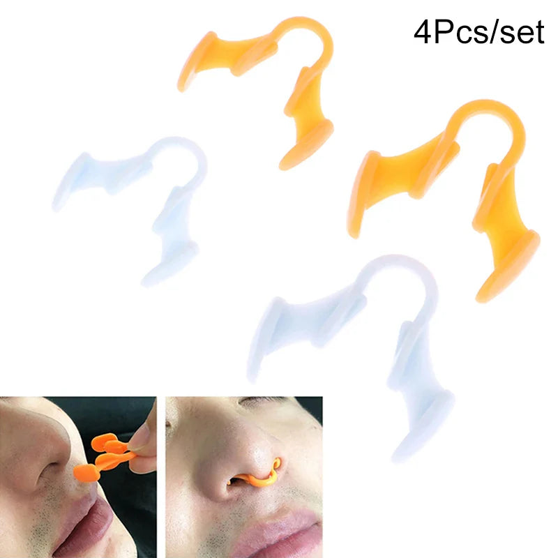 Silicone Anti Snoring Nose Clip | Snore Prevention Gadget for Women and Men