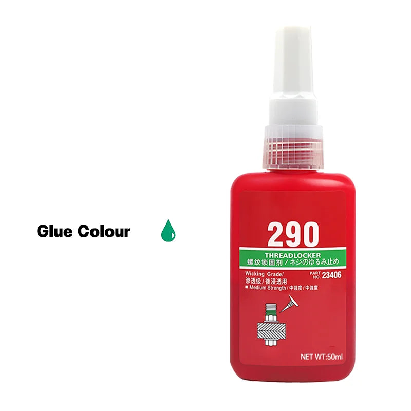 50ml Threadlocker Anaerobic Glue | Anti-Loose Screw Fastening Sealant