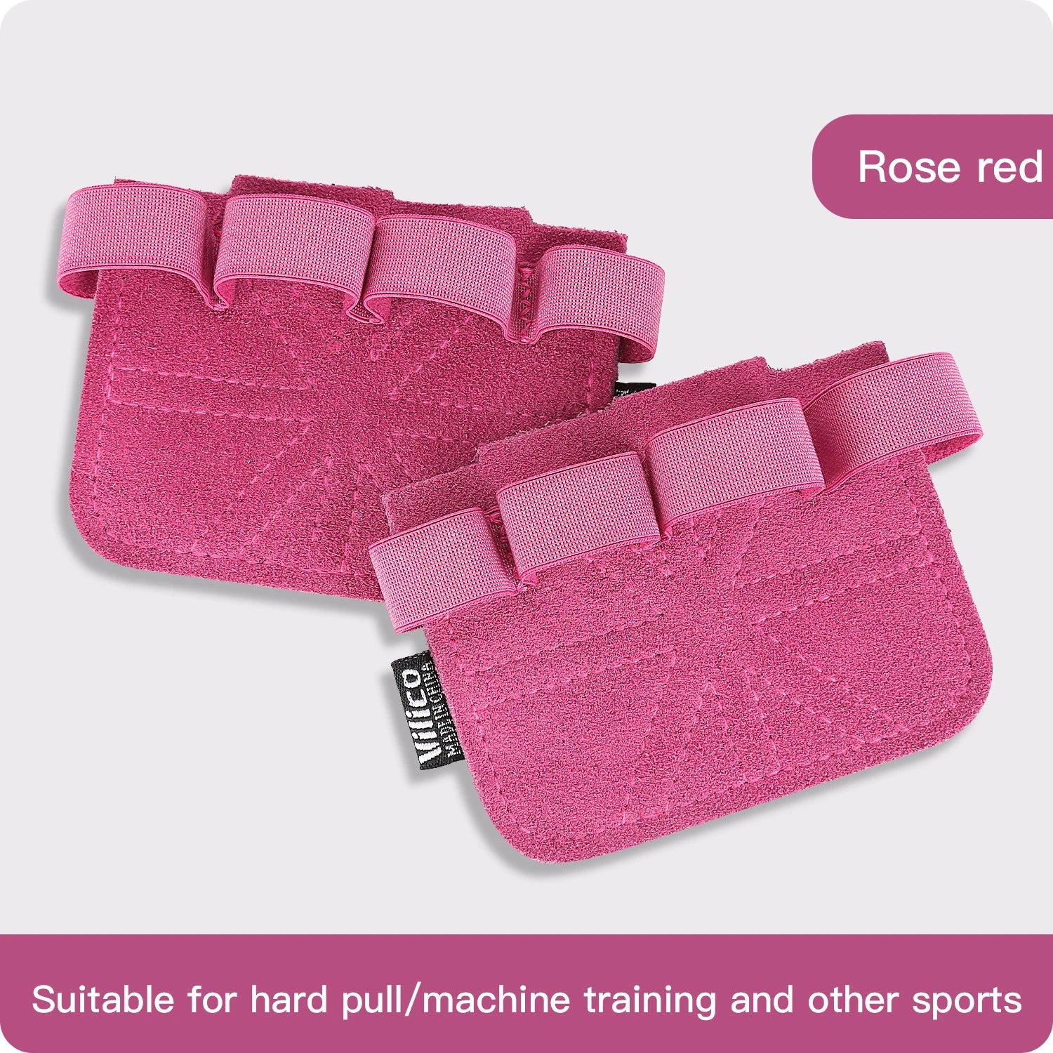 Leather Weight Lifting Training Gloves | Palm Protection for Gym Workouts