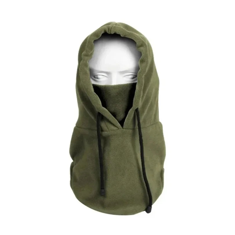 Winter Thermal Neck Warmer | Windproof Fleece Balaclava for Skiing and Cycling