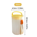 WORTHBUY Portable Plastic Water Bottle | Leak-proof Heat-resistant Tumbler for Travel and Sport