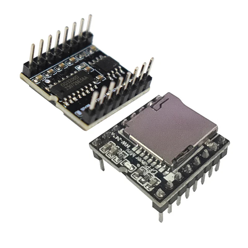 DFPlayer Mini MP3 Player Module | 16P TF Card U Disk Audio Voice Board