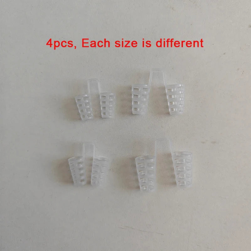 4pcs Anti Snoring Device for Easy Breathing | Natural Sleep Aid Nose Clip