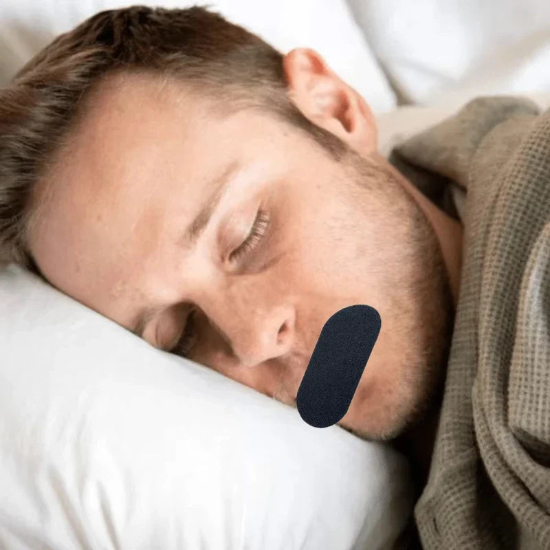 50pcs Black Mouth Tape for Snoring | Anti-Snore Sleep Aid