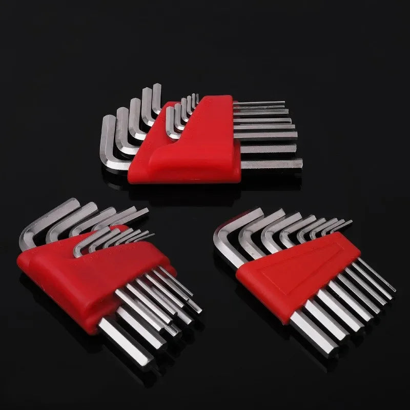 5/8/11 Pcs Metric Allen Wrench Set | Chrome Vanadium Steel Short Arm Hex Key Kit for Vehicle Repair