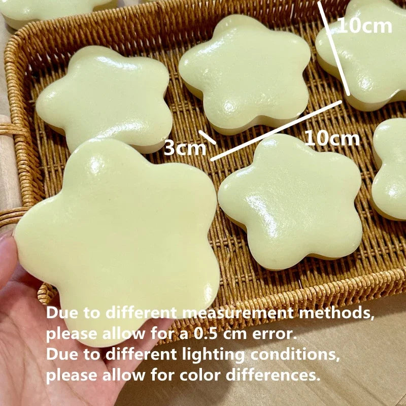 Squishy Yellow Star Fidget Toy | Slow Rising Stress Relief Sensory Toy