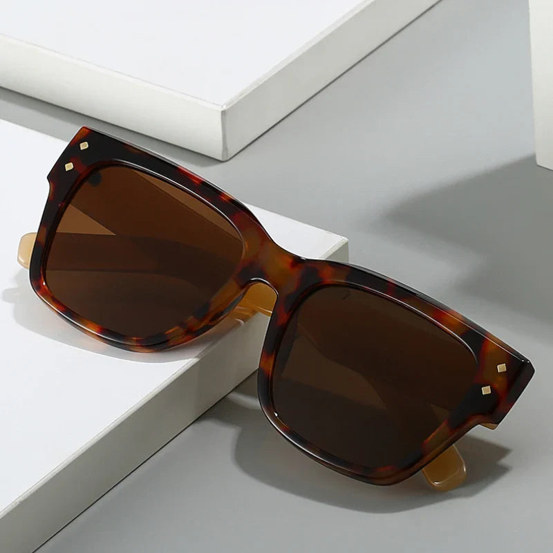 Classic Square Sunglasses UV400 | Unisex Fashion Shades