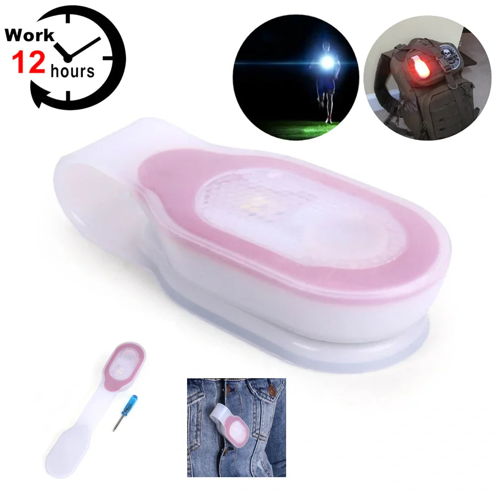 Mini Running Emergency Light | Clip Safety Silicone Outdoor Cycling Lamp