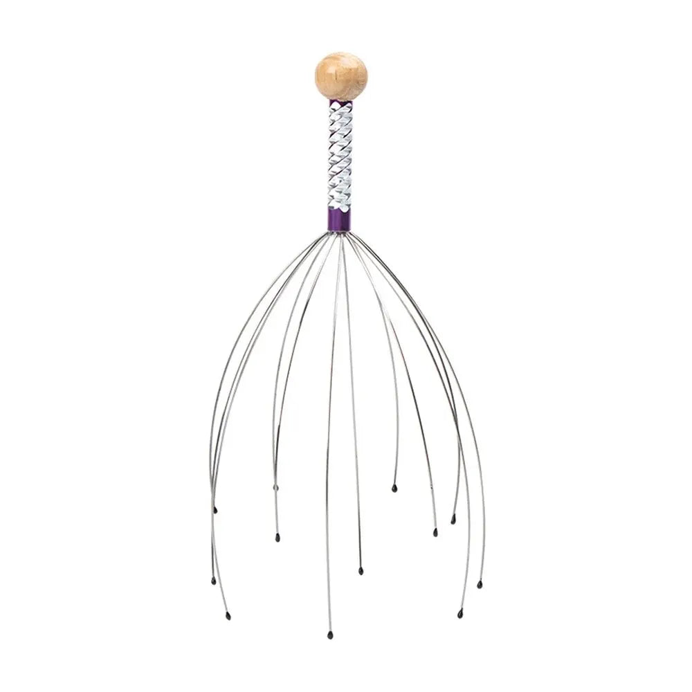 Wooden Cat Massager | Relaxing Claw Care Tool for Pets