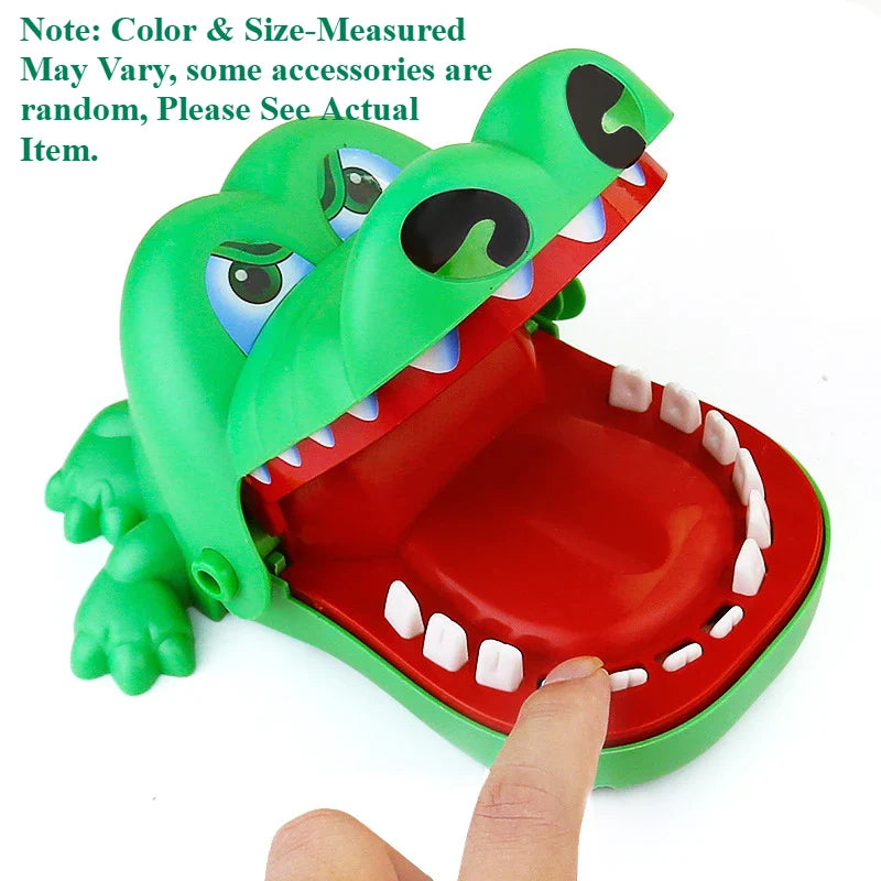 Bite Finger Crocodile Pinch Toy | Classic Family Game for Stress Relief and Party Fun